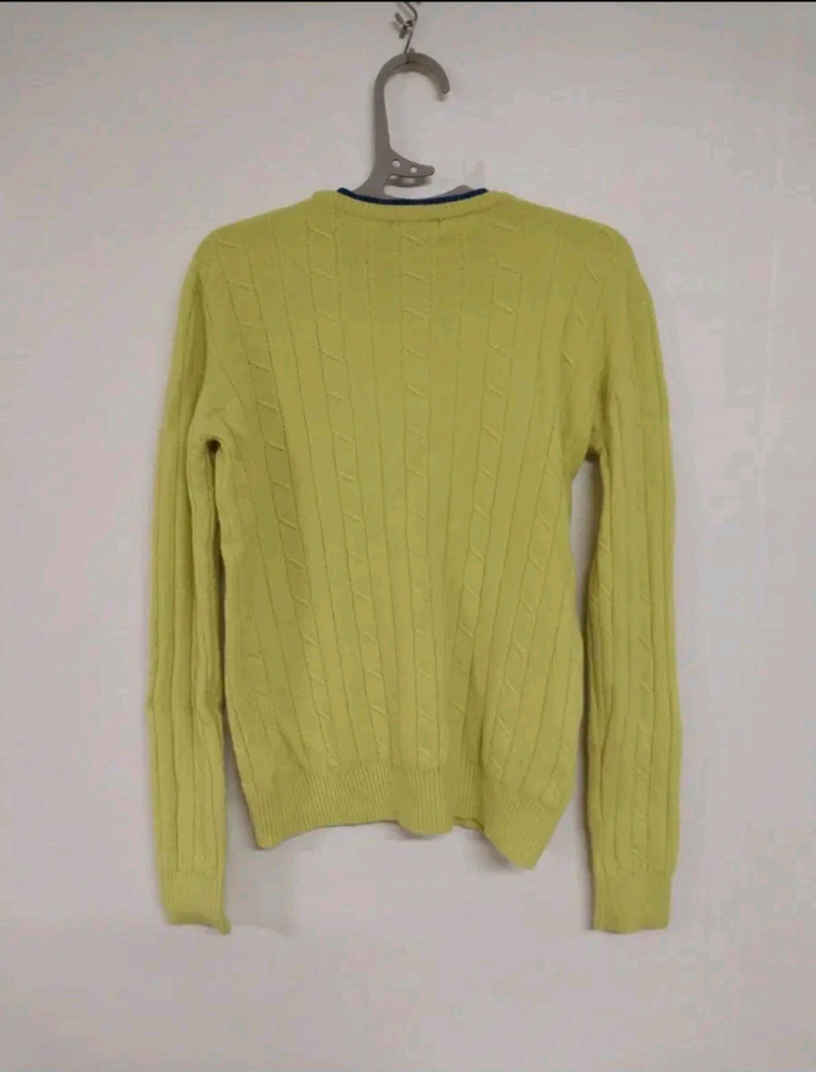 여성 빈폴 라운드 긴팔 니트티 (80) 이미지