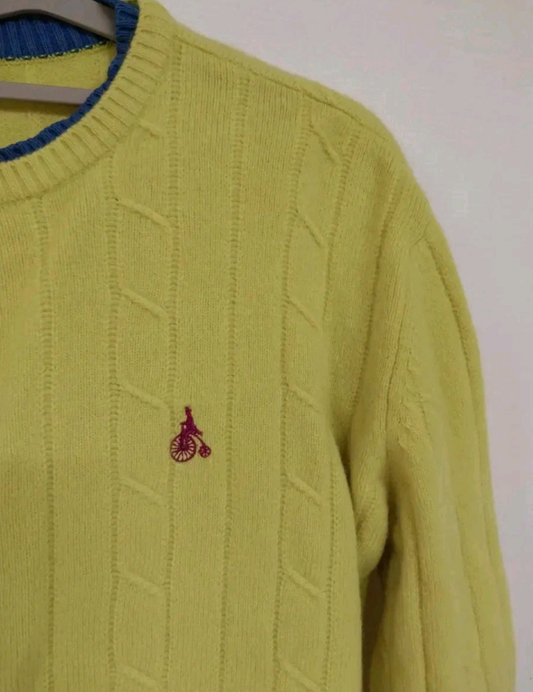 여성 빈폴 라운드 긴팔 니트티 (80) 이미지