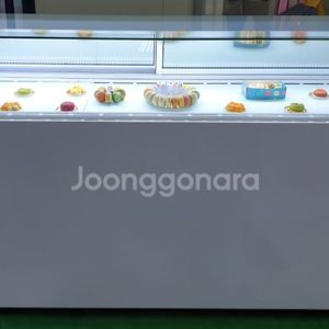 카페용 마카롱 샌드위치 케잌 베이커리 디저트 냉동냉장 쇼케이스 앞1단뒤2단