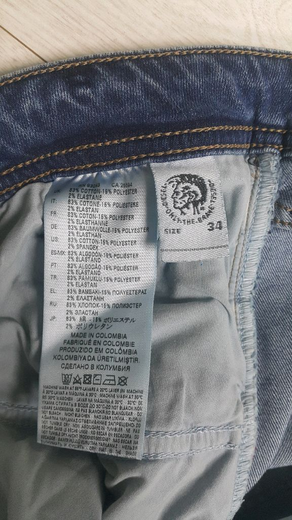 디젤 정품(사방스판) BUSTER 34인치(No.74)S급! 드라이완료!--5