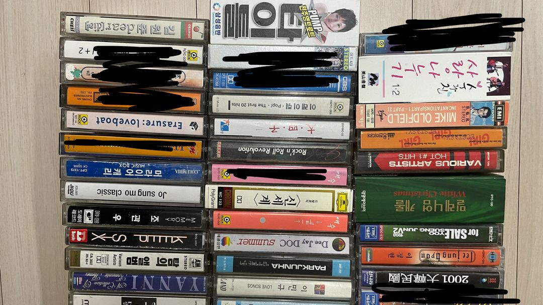 국내 해외 카세트 테이프 팝니다--1