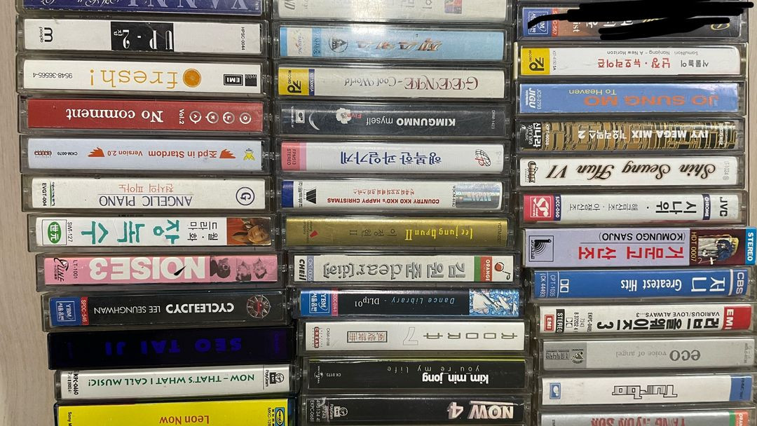 국내 해외 카세트 테이프 팝니다--2