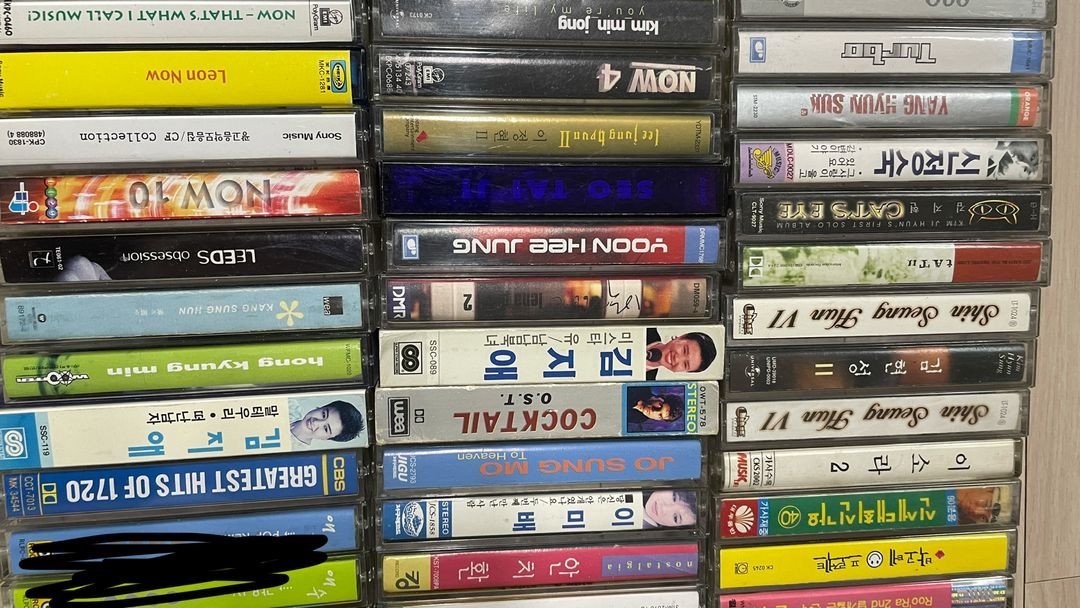 국내 해외 카세트 테이프 팝니다--3