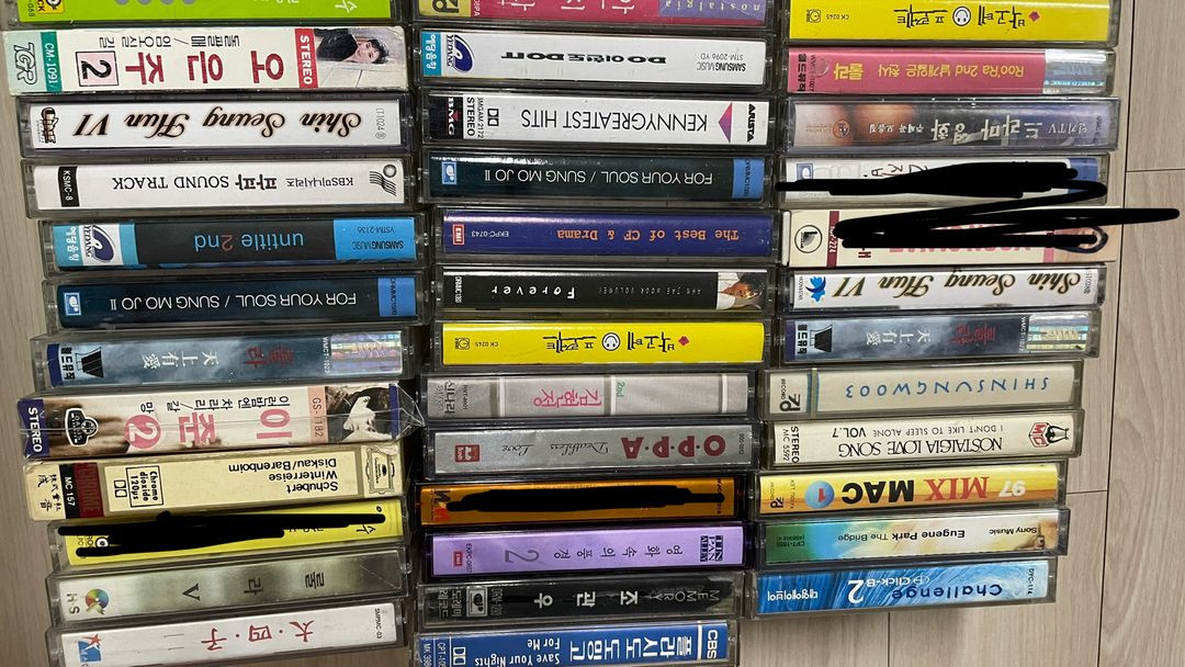 국내 해외 카세트 테이프 팝니다--4