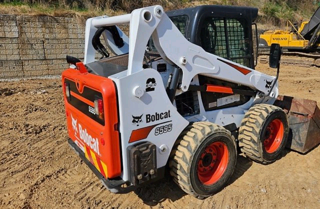 바브캣s595 스키드로더--1
