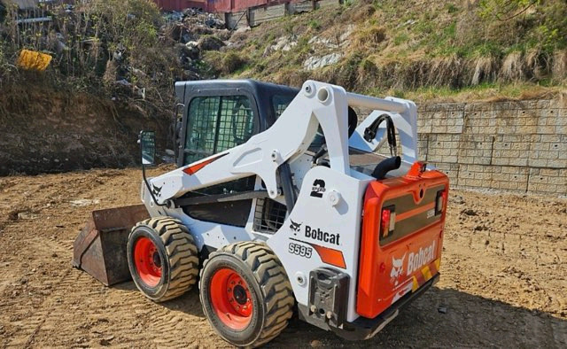 바브캣s595 스키드로더--2