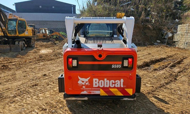 바브캣s595 스키드로더--3