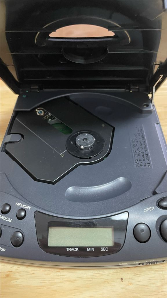 금성 골드스타 CD-200 포터블 CD플레이어 CDP 팝니다--1