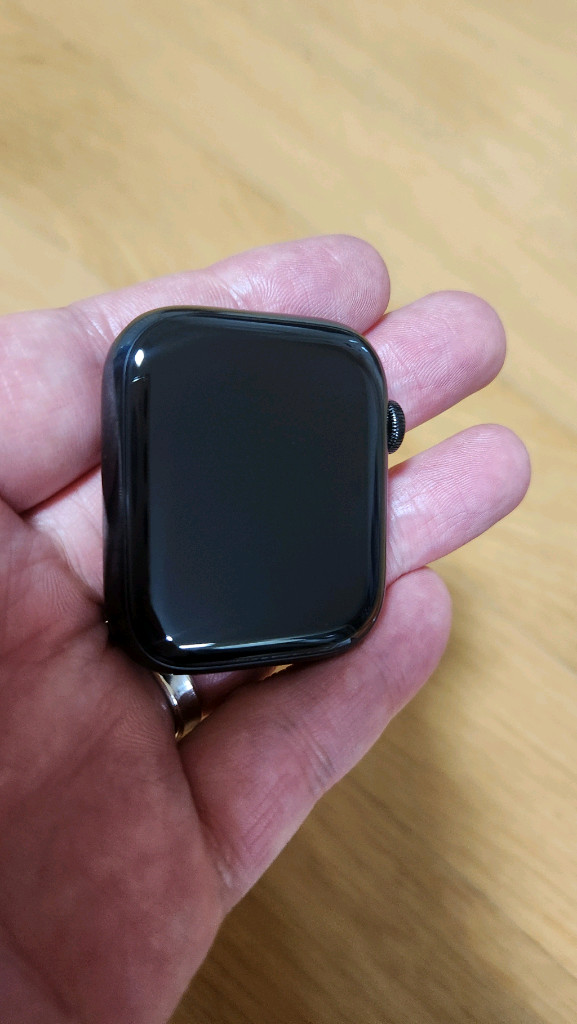 애플워치8 에르메스 누아 45mm--1