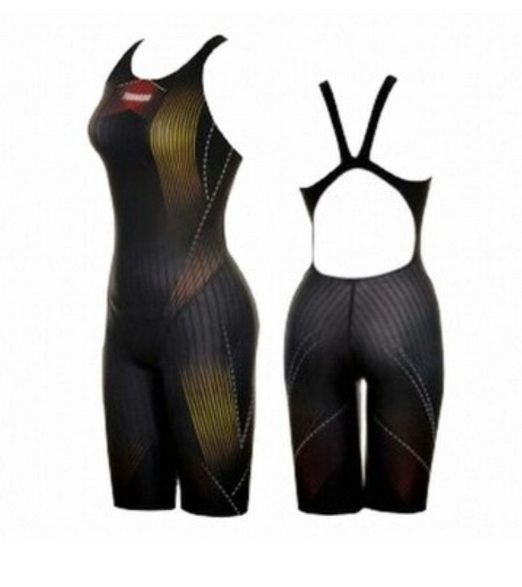 토네이도 여성 반신 수영복, 스퍼트 숏핀 오리발--1