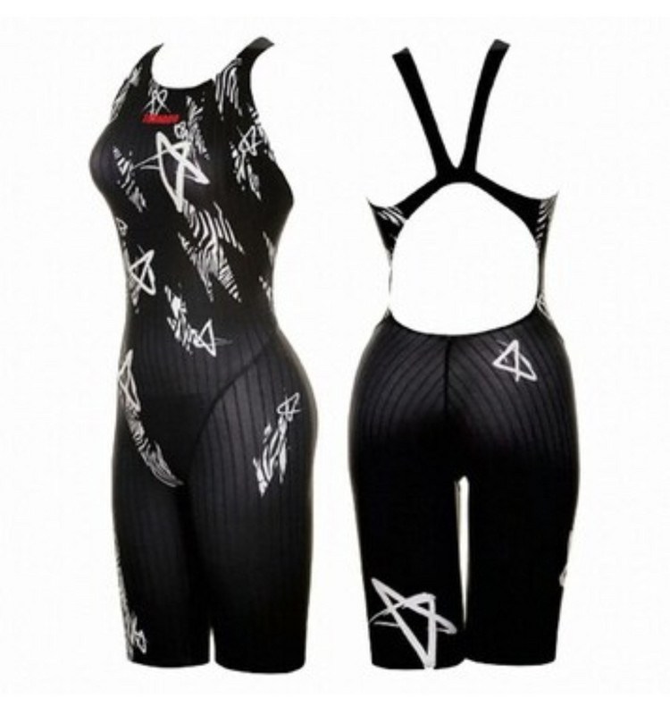 토네이도 여성 반신 수영복, 스퍼트 숏핀 오리발--4