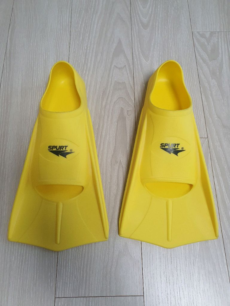 토네이도 여성 반신 수영복, 스퍼트 숏핀 오리발--8