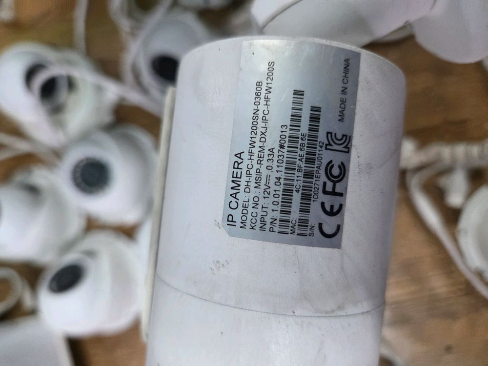 다후아 CCTV적외선카메라 200만화소 ( 돔카메라) 사진일괄--4