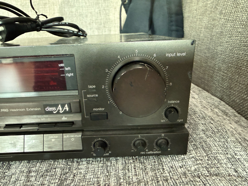 Technics RS-B905 3헤드 카세트 데크 220v--3