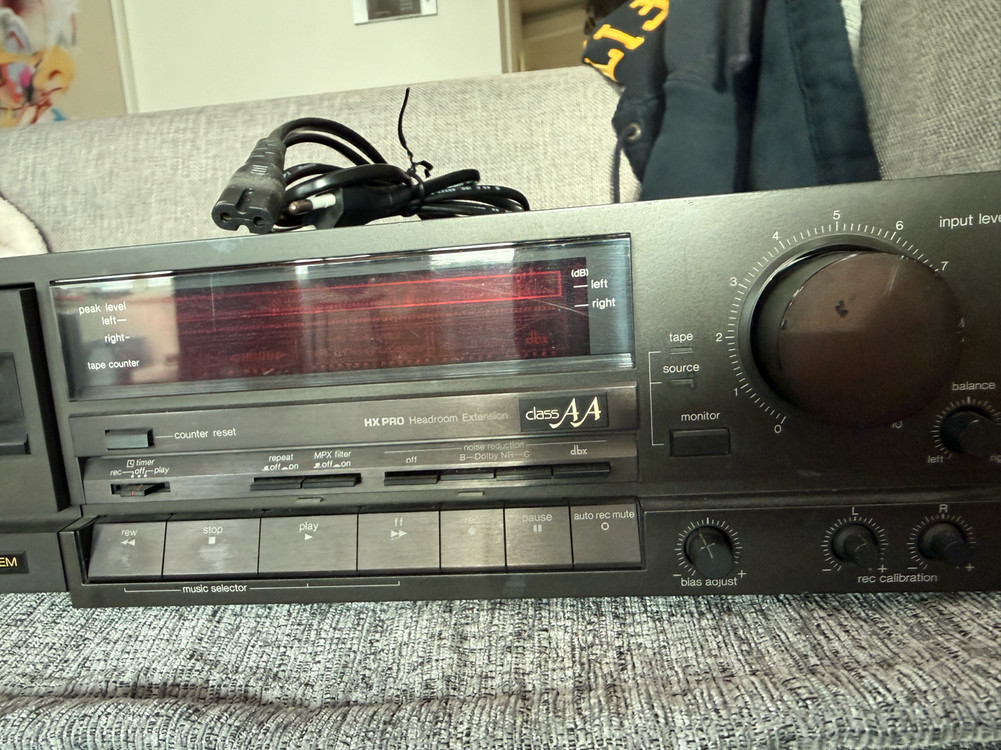 Technics RS-B905 3헤드 카세트 데크 220v--4