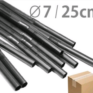 검정 25mm 자바라빨대 10,000개