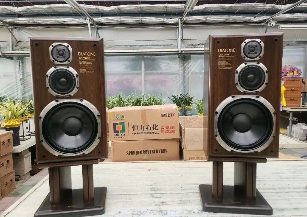 다이아톤 DIATONE DS-77HR 빈티지 명기 스피커 원목 스텐드포함 이미지