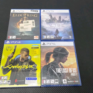 ps5 ps4 게임cd 게임시디 게임타이틀 엘든링 라오어 호그와트 사이버펑크 이미지