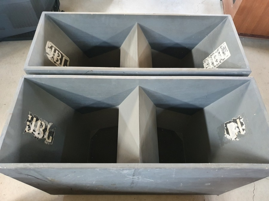 JBL 12인치 더블 혼형 인클로우져 1조--2