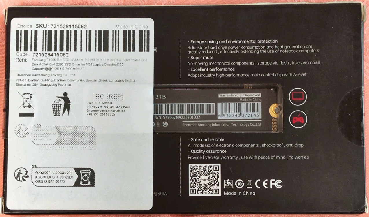 M.2·SATA SSD 다양하게 판매 합니다.--1