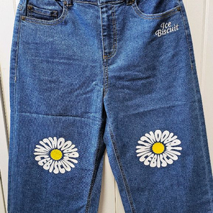 155아이스비스킷청바지두개묶음(한개는새거 탑텐바지덤)