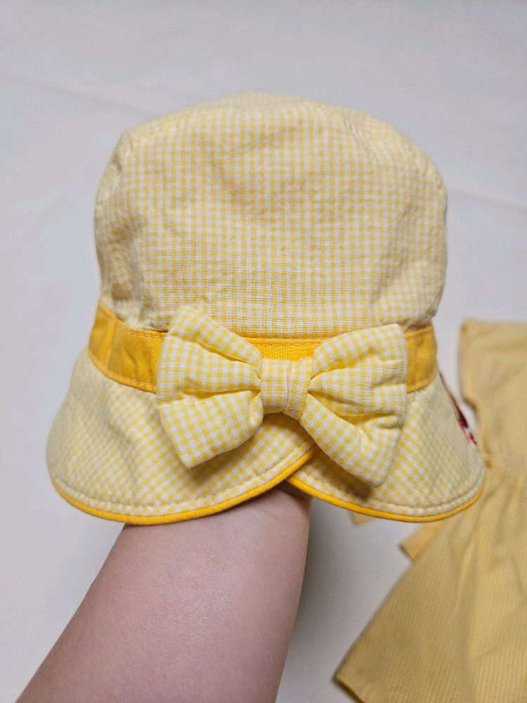 베베드피노 원피스90/100+모자 일괄 이미지