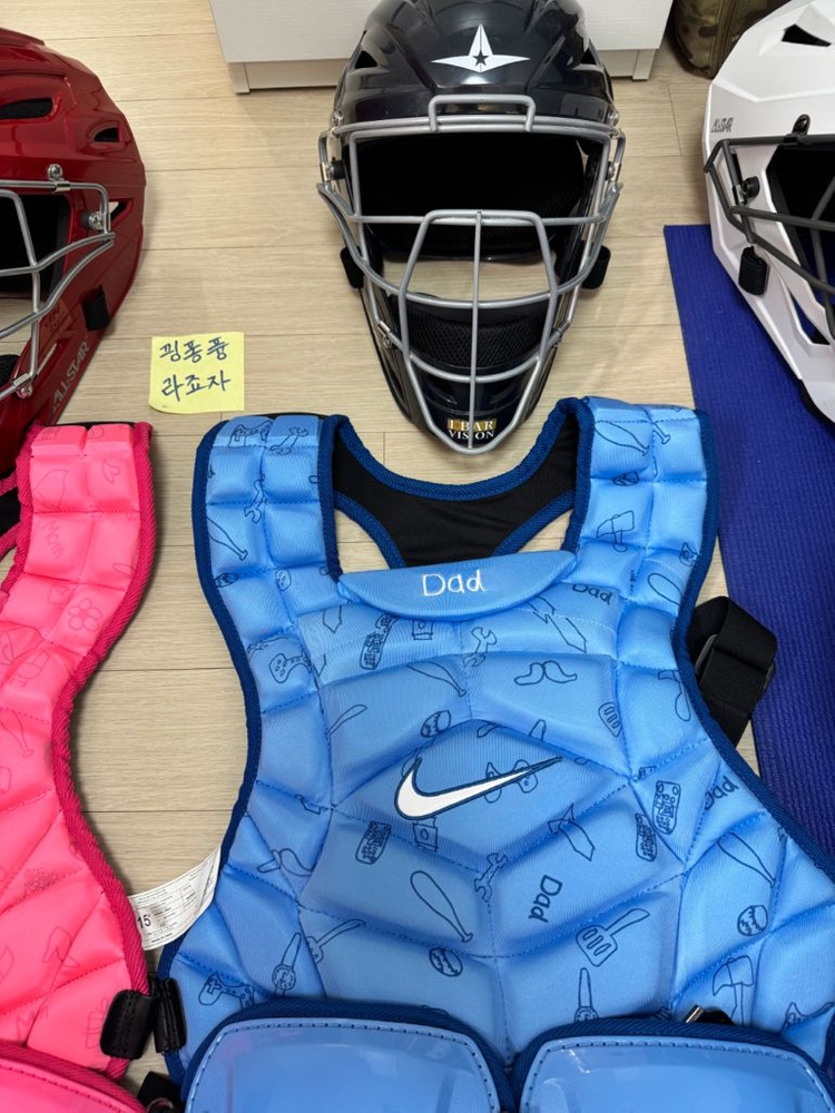 나이키 한정판 포수장비 풀세트 마더스데이, 파더스데이 15인치--3