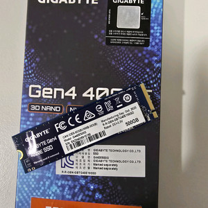 기가바이트 pcie 4.0 M.2 NVMe SSD 500GB