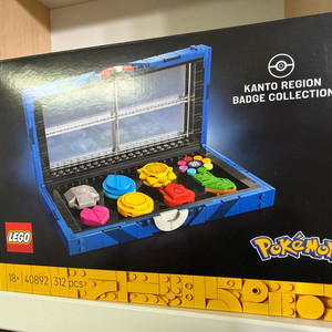 포켓몬스터 3대장+관동지방 뱃지 새제품 (72153+40892)