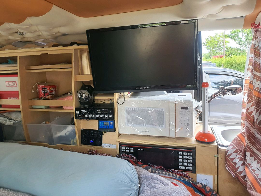 스타렉스 캠핑카 이미지