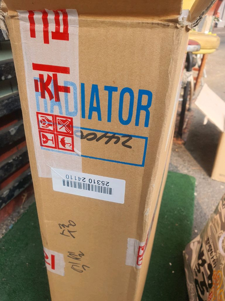 라디에이터.스탤라최후기형.포텐샤(at.mt).갤로퍼.소나타y2.엑셀수동.구형차 라디에터 판매 구형 프라이드 이미지