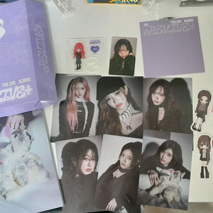 덤드림) 풀세트 아이브 리바이브 뱅뱅 블랙홀 러브드 앨범과 아이브 리즈 포카 앨범 풀구성 리즈 아크릴 스탠드