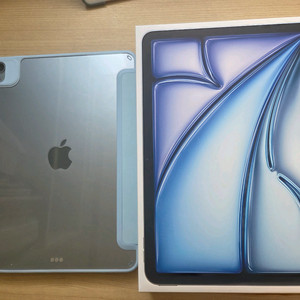 아이패드 에어 11 m4 128gb wifi 블루 단순개봉 팝니다