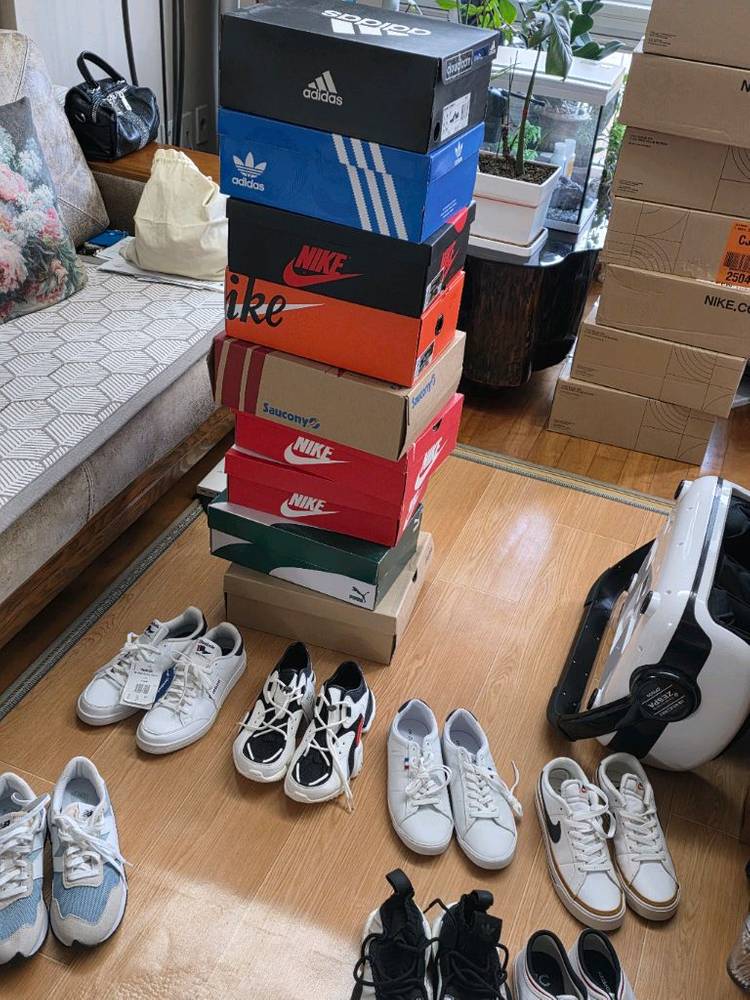 운동화 신발 대량 팝니다. 나이키 아디다스 뉴발란스 리복 등등--3