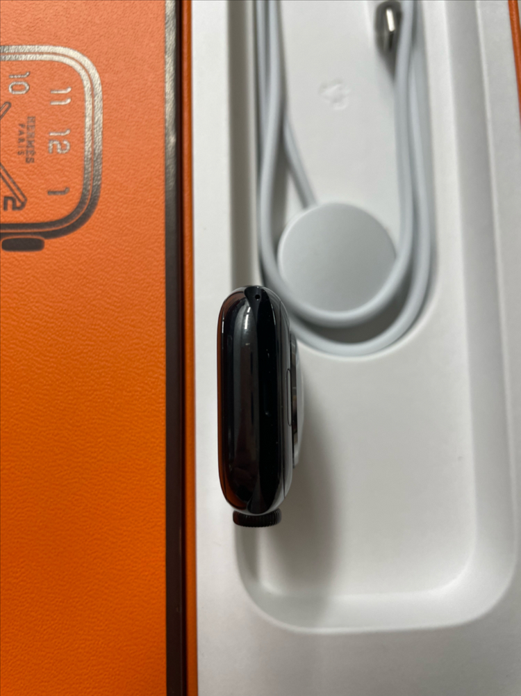 애플워치8에르메스 누아르 41mm 신품급--4