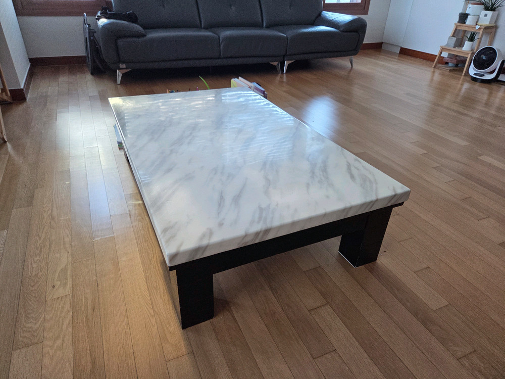 대리석 거실 테이블--2
