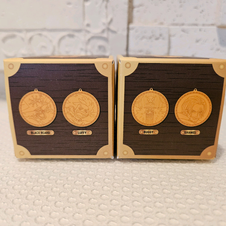 원피스 랜덤 금화 키링--1