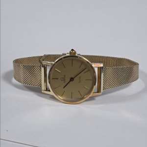 오메가 시계 빈티지 OMEGE 드빌 금장 수동 올제치 여성용 26미리