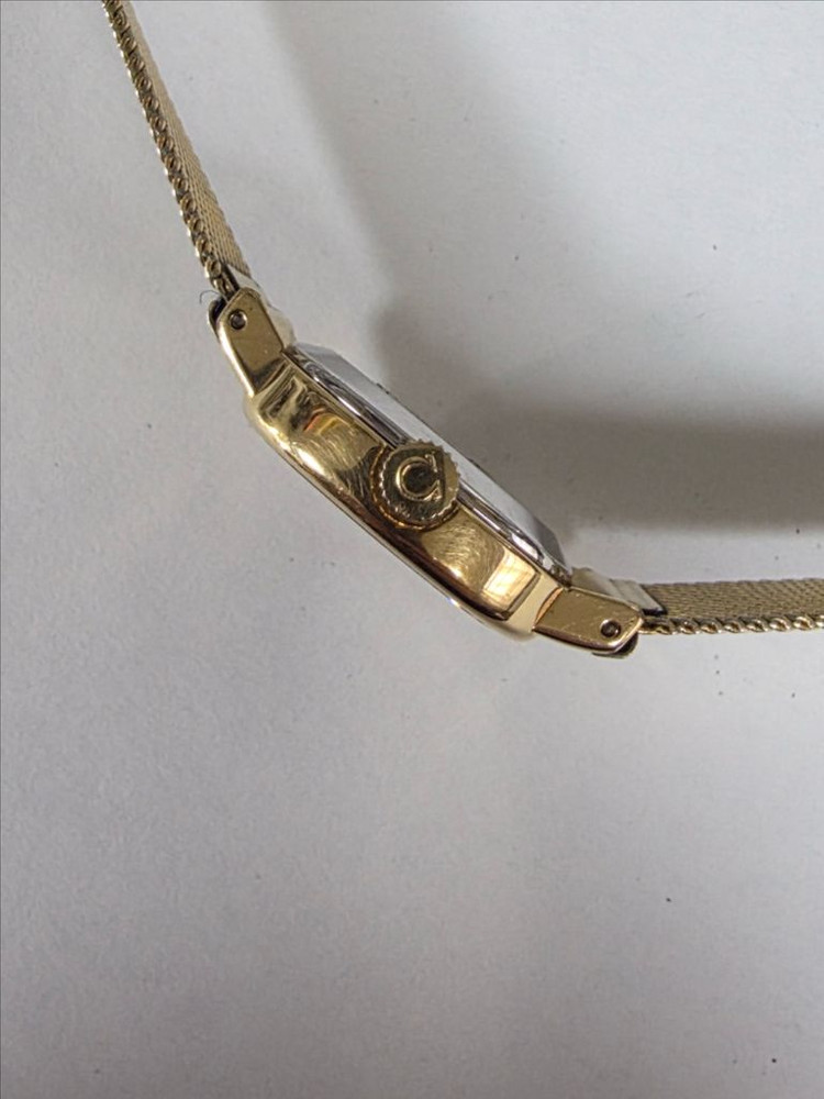 오메가 시계 빈티지 OMEGE 드빌 금장 수동 올제치 여성용 26미리--2