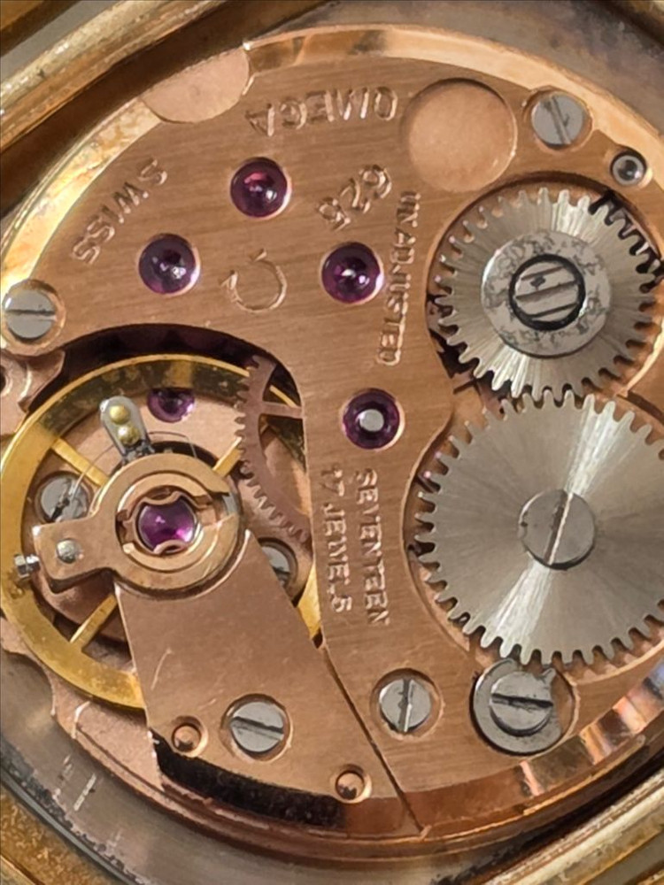 오메가 시계 빈티지 OMEGE 드빌 금장 수동 올제치 여성용 26미리--4