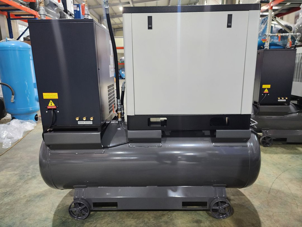 단상10마력 500리터 220v스크류 콤프레샤 올인원--3