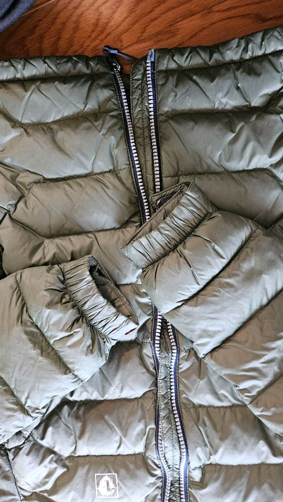 키즈 블랙야크 다운 경량패딩 145 이미지