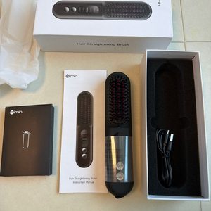 니민 nimin 무선 빗 고데기 풀박 이미지