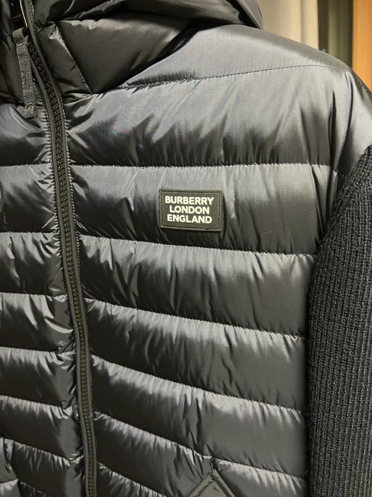 버버리 니트패딩 이미지