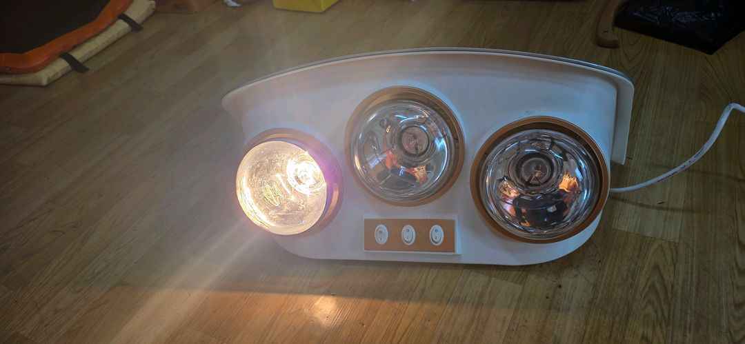 욕실난방기 3구 이미지