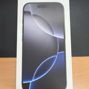 아이폰 16pro 256GB 블랙 티타늄 팝니다(애플케어 26년11월17일까지)