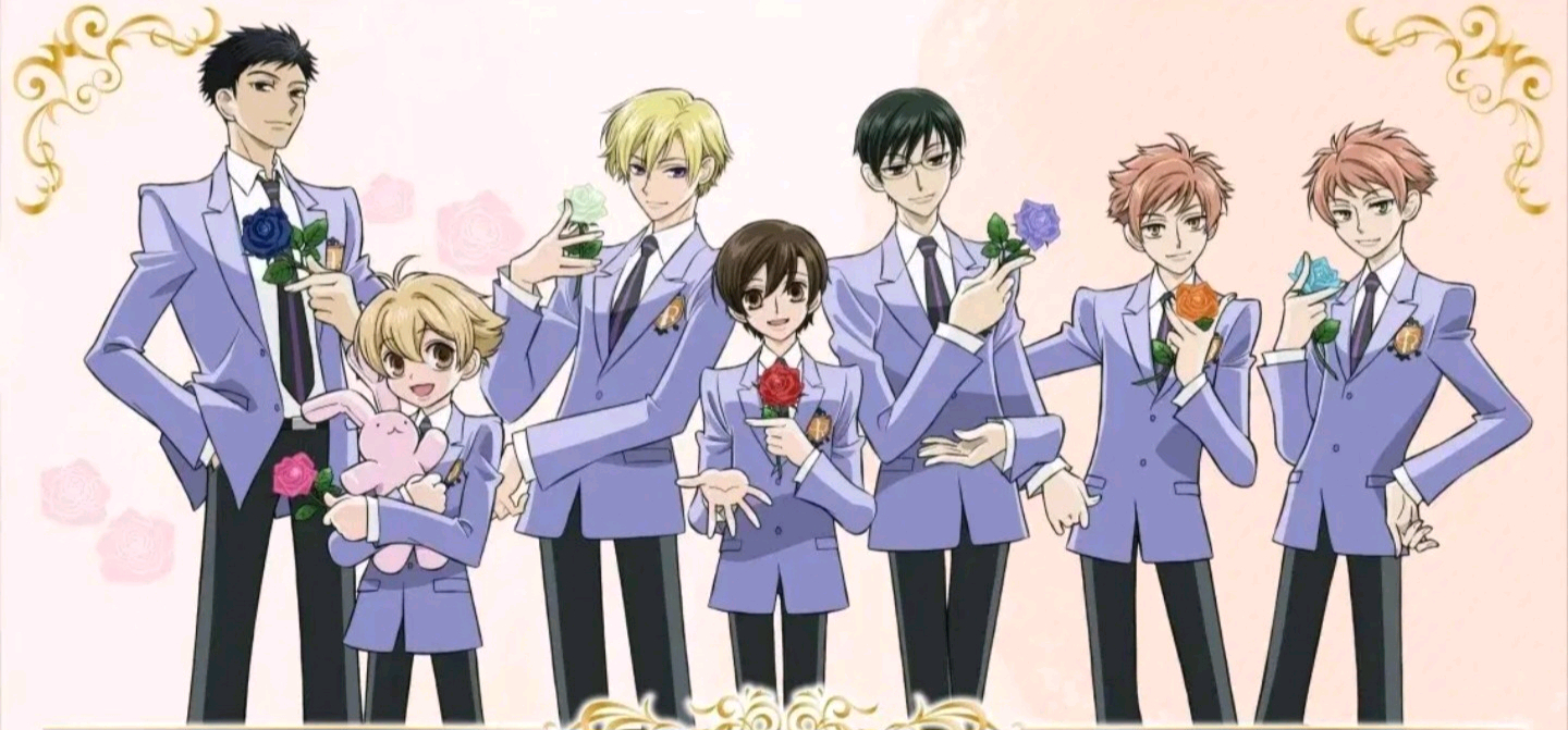 오란고교 호스트부 사교클럽 아크릴 키링 일괄 세트--1