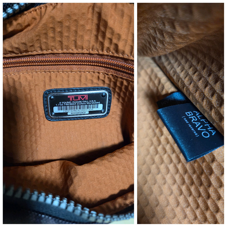 투미 정품 알파브라보 캐논 백팩 거의새제품--9