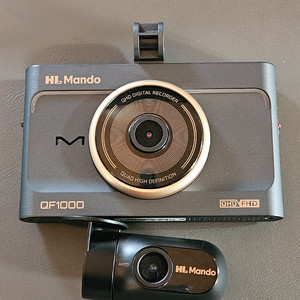 만도 QF1000 블랙박스 전후방 택포