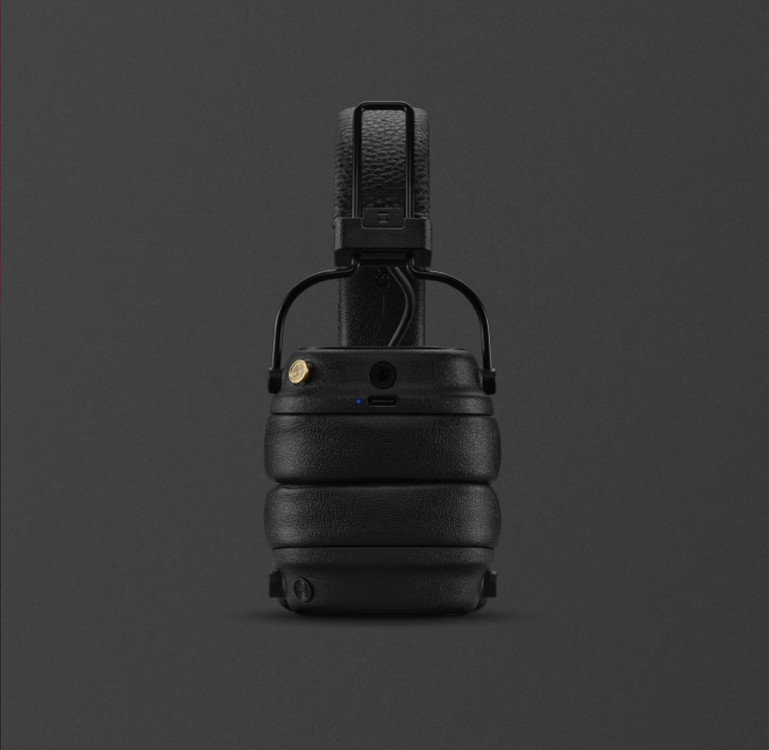 (미개봉 새상품) 마샬 메이저5 블루투스 헤드폰 블랙 정품--2